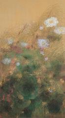 Misty Scene of the Lilies     70cm X 208cm     canvas     $9400.jpg